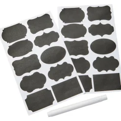 Pantry Food Storage Containers with Labels – Set of 7