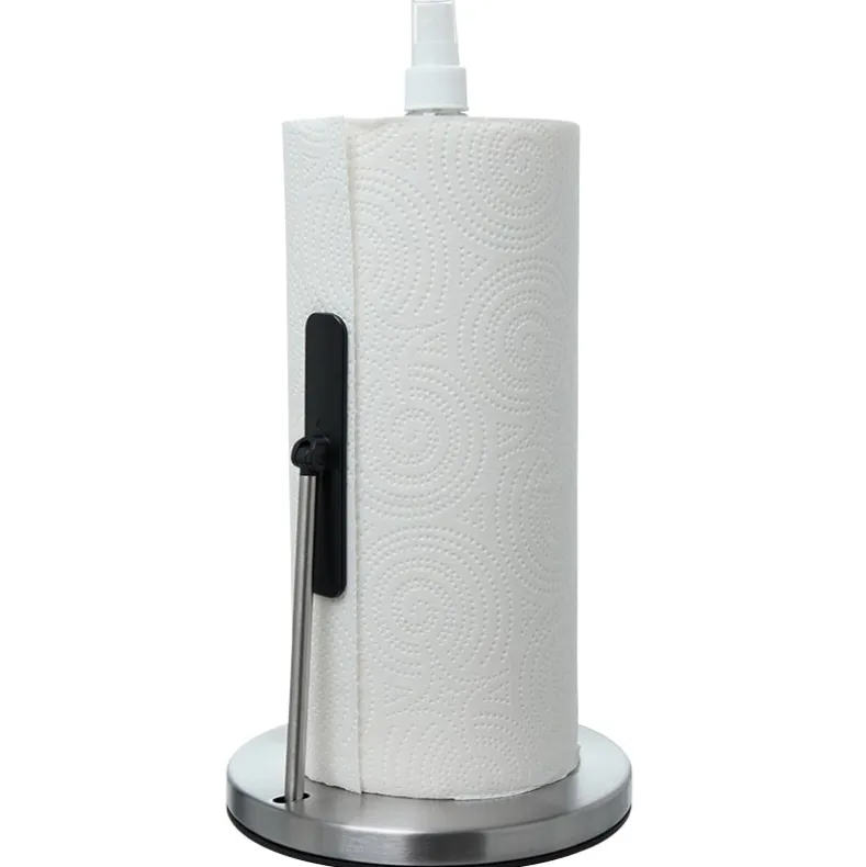 Paper Towel Holder with Spray Bottle