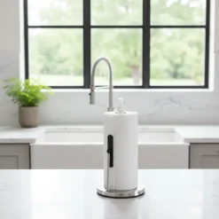 Paper Towel Holder with Spray Bottle