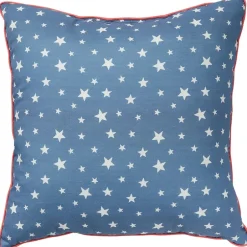 Patriotic Check Sham or Accent Pillow