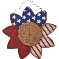 Patriotic Country Flower Wall Hanging