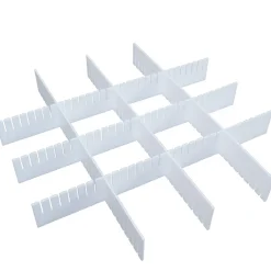 6-Pc. Adjustable Drawer Dividers Set