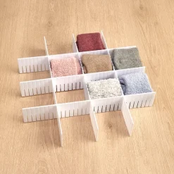 6-Pc. Adjustable Drawer Dividers