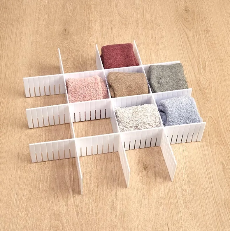 6-Pc. Adjustable Drawer Dividers
