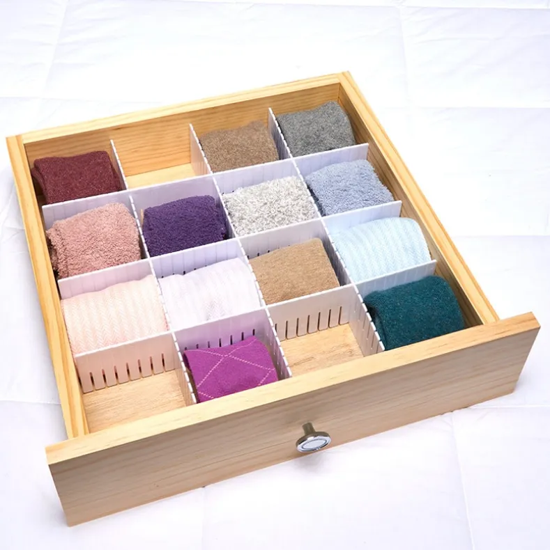 6-Pc. Adjustable Drawer Dividers