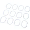 16-Pc Cat Bath Set with Memory Foam Rugs