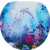 16-Pc Dolphin Bath Set with Memory Foam Rugs