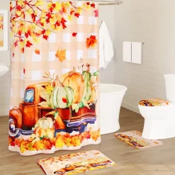 16-Pc. Harvest Truck Memory Foam Fashion Bath Set