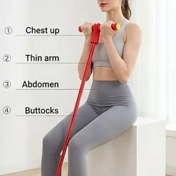 Pedal Resistance Band with Handle