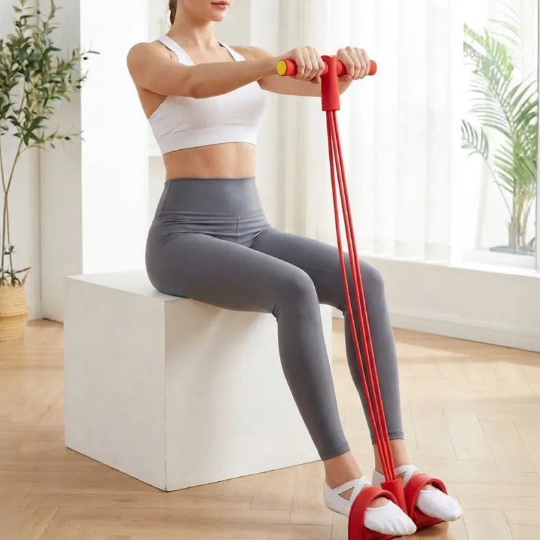 Pedal Resistance Band with Handle