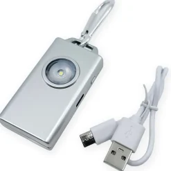 Personal Alarm Features COB Flashlight,3 Light Modes, 110 Decibels