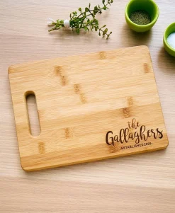 Personalized Bamboo Engraved Cutting Board