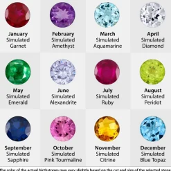 Personalized Double Heart Necklace Sterling Silver