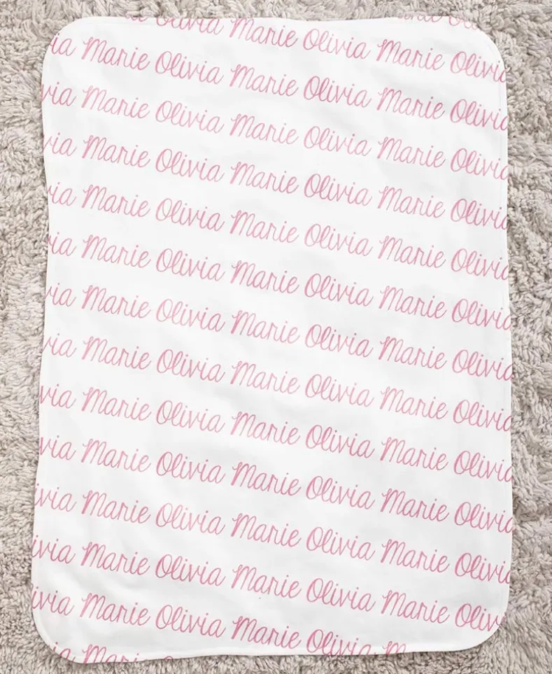 Personalized Fleece Baby Blankets