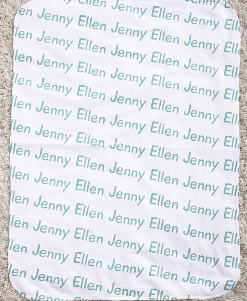Personalized Fleece Baby Blankets