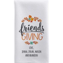 Personalized Friends Giving Kitchen Towel