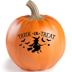Personalized Halloween Trick-or-Treat Pumpkin