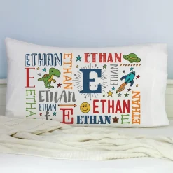 Personalized Kids My Name Pillowcase