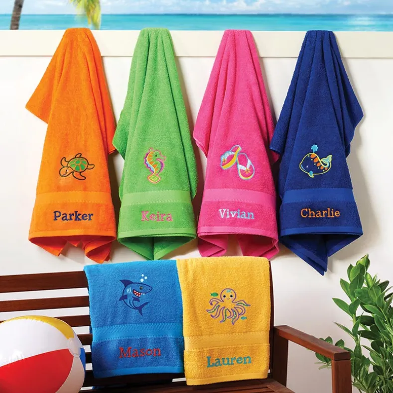 Personalized Large Beach Towels