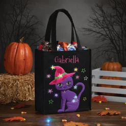 Personalized LED Halloween Treat Bag