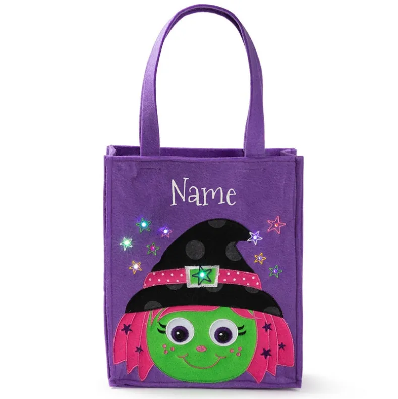 Personalized LED Halloween Treat Bag