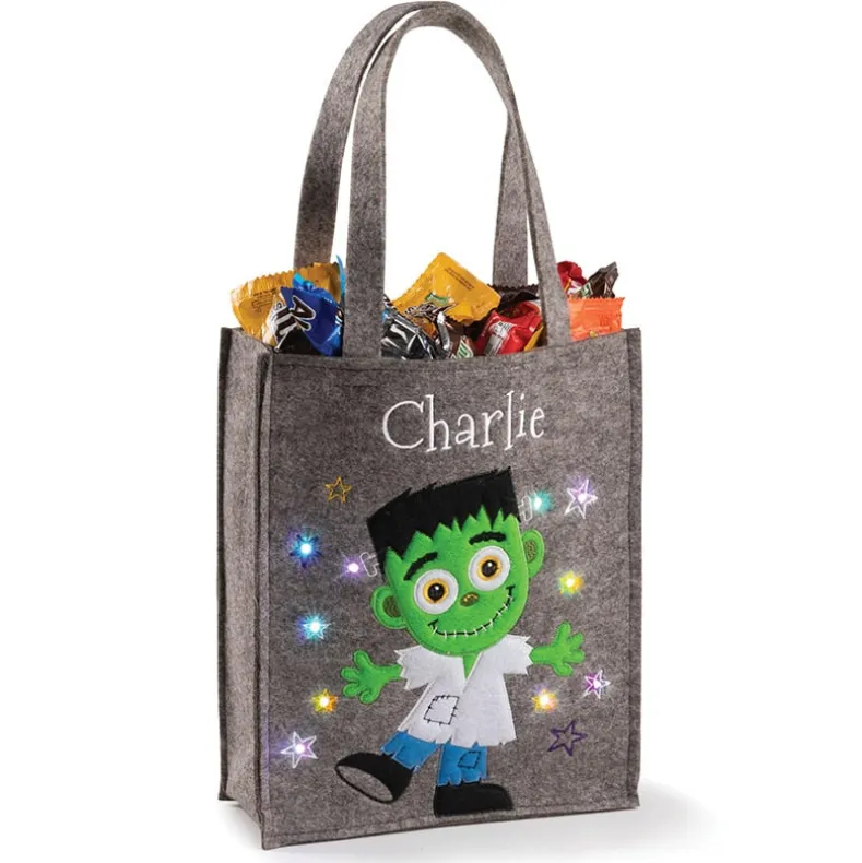 Personalized LED Halloween Treat Bag