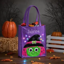 Personalized LED Halloween Treat Bag