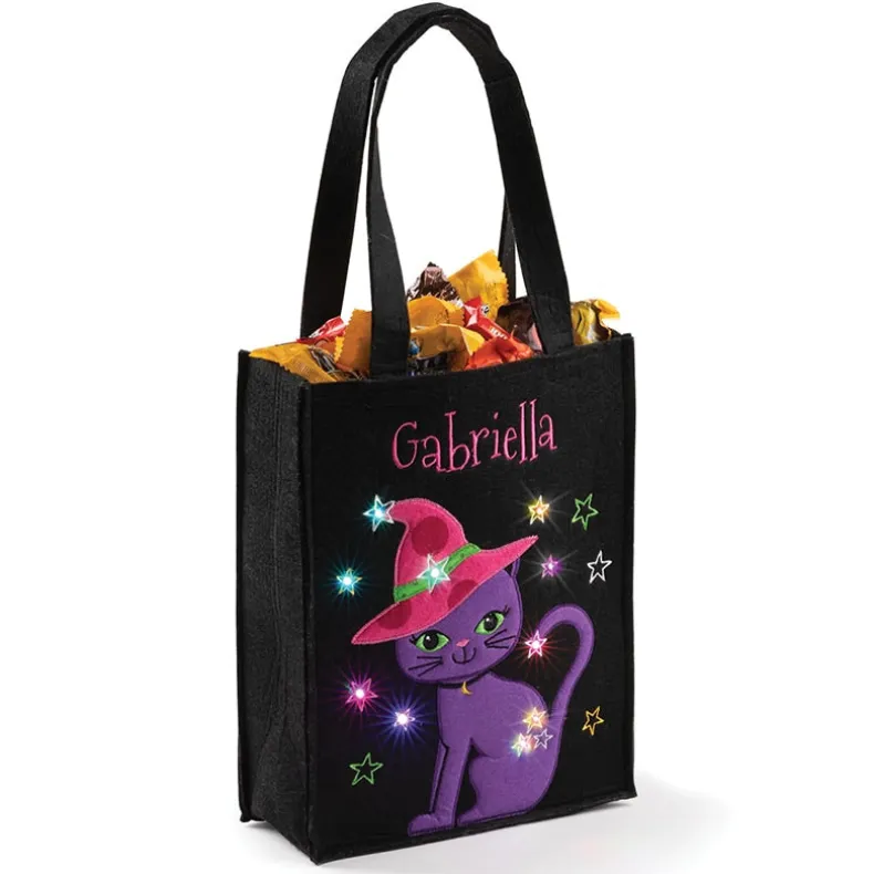 Personalized LED Halloween Treat Bag