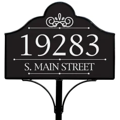 Personalized Magnetic Address Sign or Stake