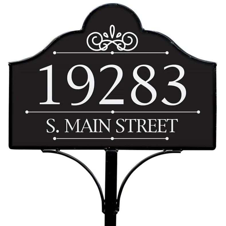 Personalized Magnetic Address Sign or Stake