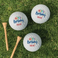 Personalized Name Golf Balls Set of 6