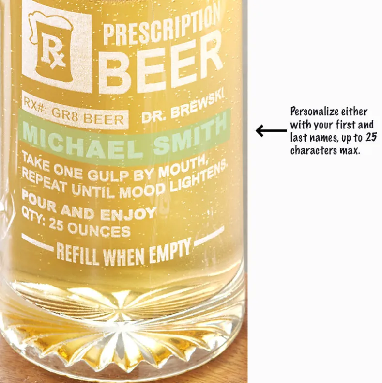 Personalized Prescription Beer Mug