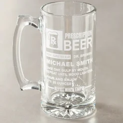 Personalized Prescription Beer Mug