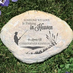 Personalized Someone We Love Memorial Garden Stones