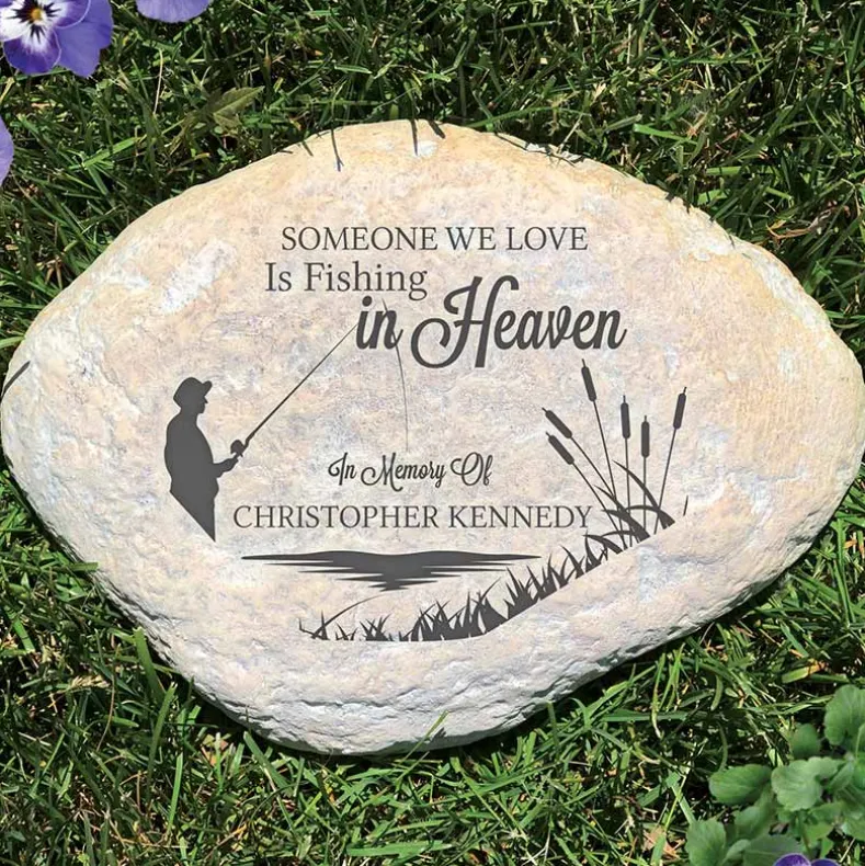 Personalized Someone We Love Memorial Garden Stones