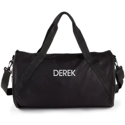 Personalized Travel Bag with White Block Name