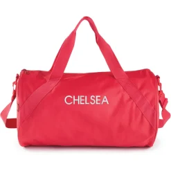 Personalized Travel Bag with White Block Name