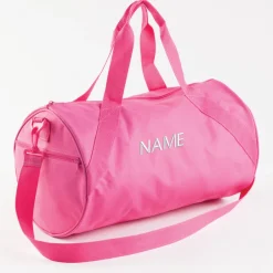 Personalized Travel Bag with White Block Name