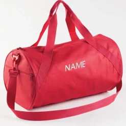 Personalized Travel Bag with White Block Name