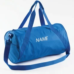 Personalized Travel Bag with White Block Name