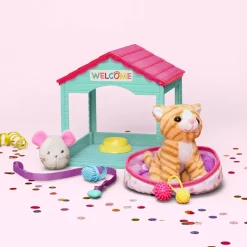 Pet House Play Set For 18