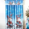 Petunia and Gnorme Winter Fun Gnome Panel or Valance