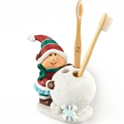 Petunia and Gnorme Winter Fun Set of 12 Shower Hooks