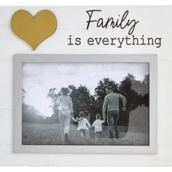 Photo Frame Love Family Blessed With Heart 6 x 4