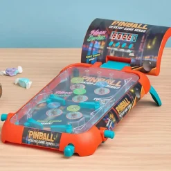 Pinball Table with Light and Sound-Arcade Action with Dual Flipper Controls