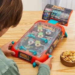 Pinball Table with Light and Sound-Arcade Action with Dual Flipper Controls