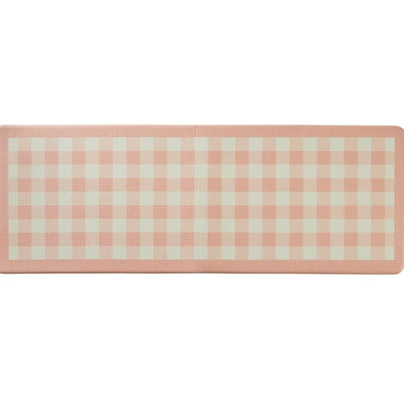 Pink Buffalo Plaid Kitchen Comfort Runner