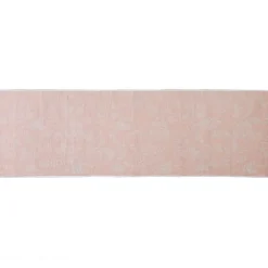 Pink Floral Machine Washable Rugs