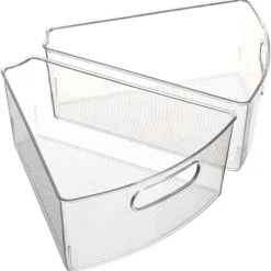 2-Pk. Lazy Susan Bins