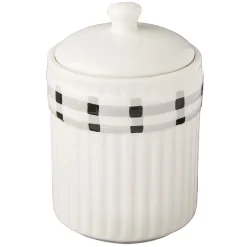 Plaid and Berries Kitchen Canister